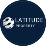 Logo of Latitude Property featuring a modern design, symbolizing real estate expertise and professionalism.